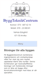 Mobile Screenshot of byggteknikcentrum.se